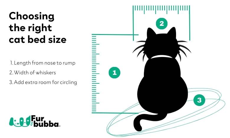 Cat Bed Size Chart - How to measure your cat